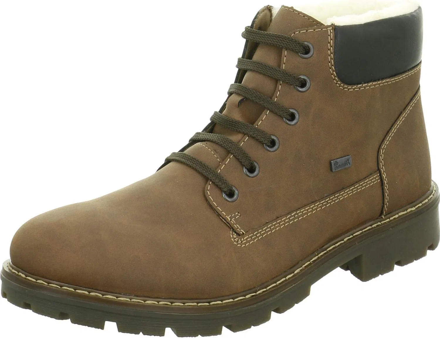 Мужские зимние ботинки RiekerTEX, 34040, Brown Marron Black 26