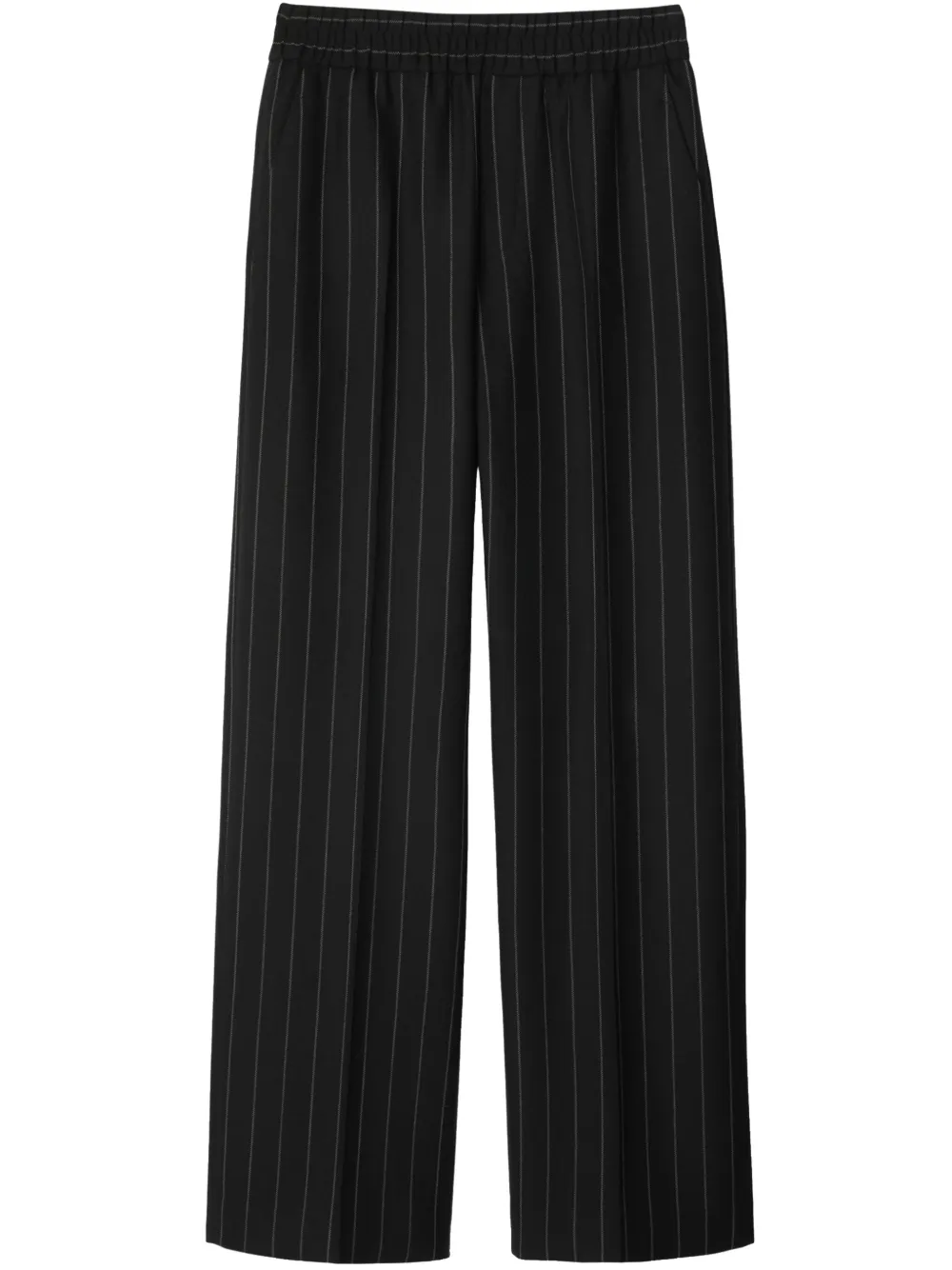 

Брюки в тонкую полоску BURBERRY, черный