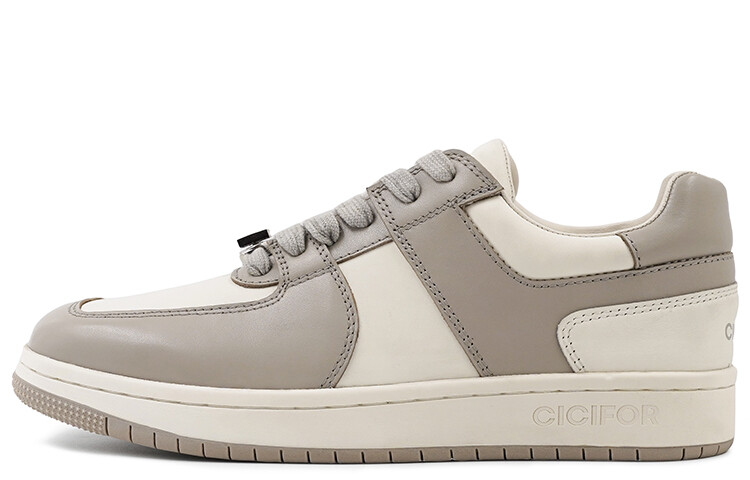 

Кеды, скейтборд обувь женская низкая белый/серый Cicifor