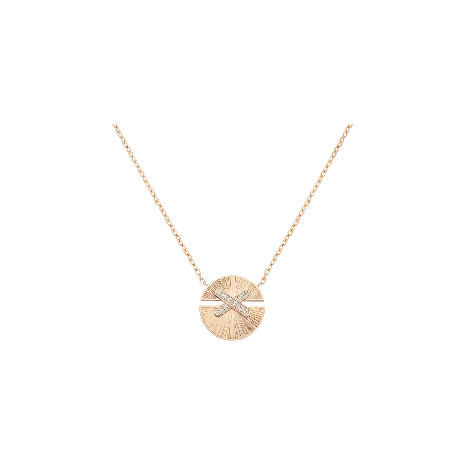 

Chaumet - кулон jeux de liens harmony, малая модель из розового золота и бриллиантов - 085434 - 085434 CHAUMET