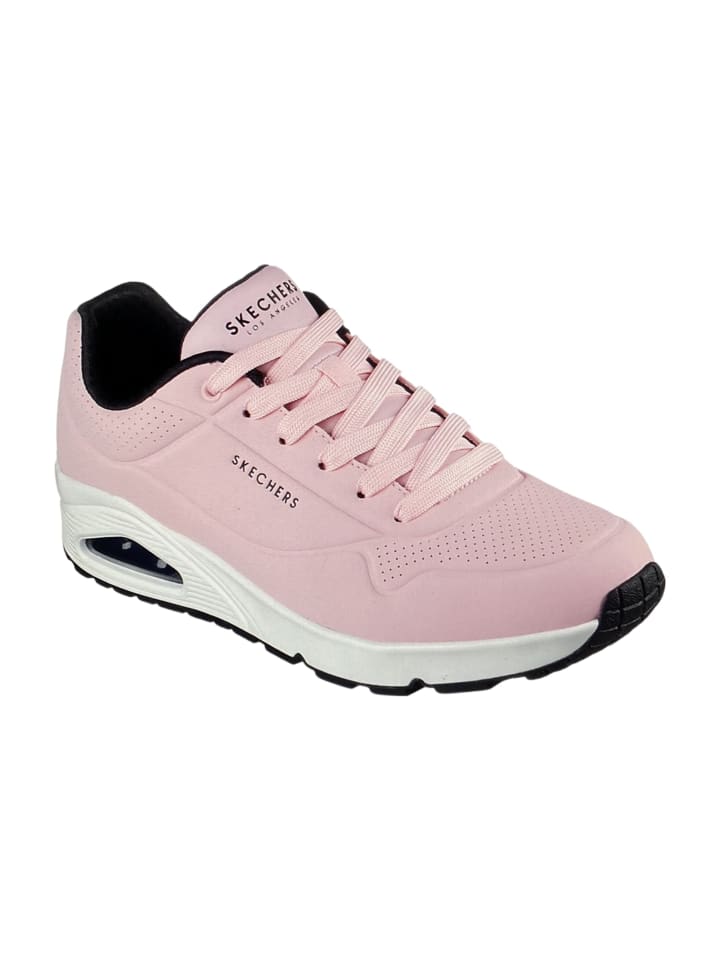 Skechers Розовые низкие кроссовки — фото 3
