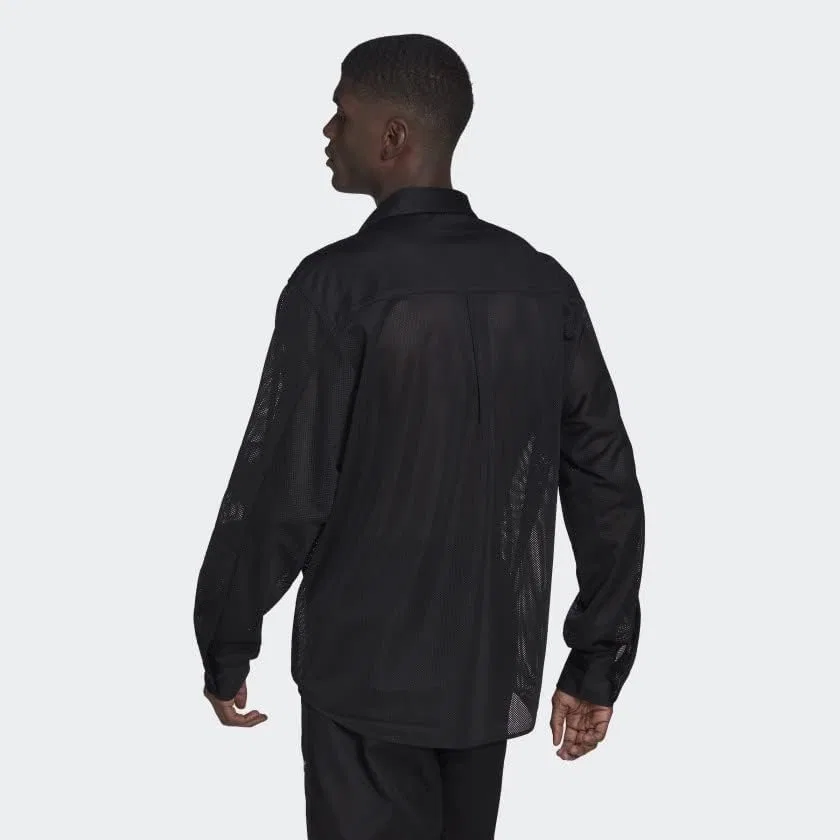 Мужская рубашка adidas Originals Black — фото 4
