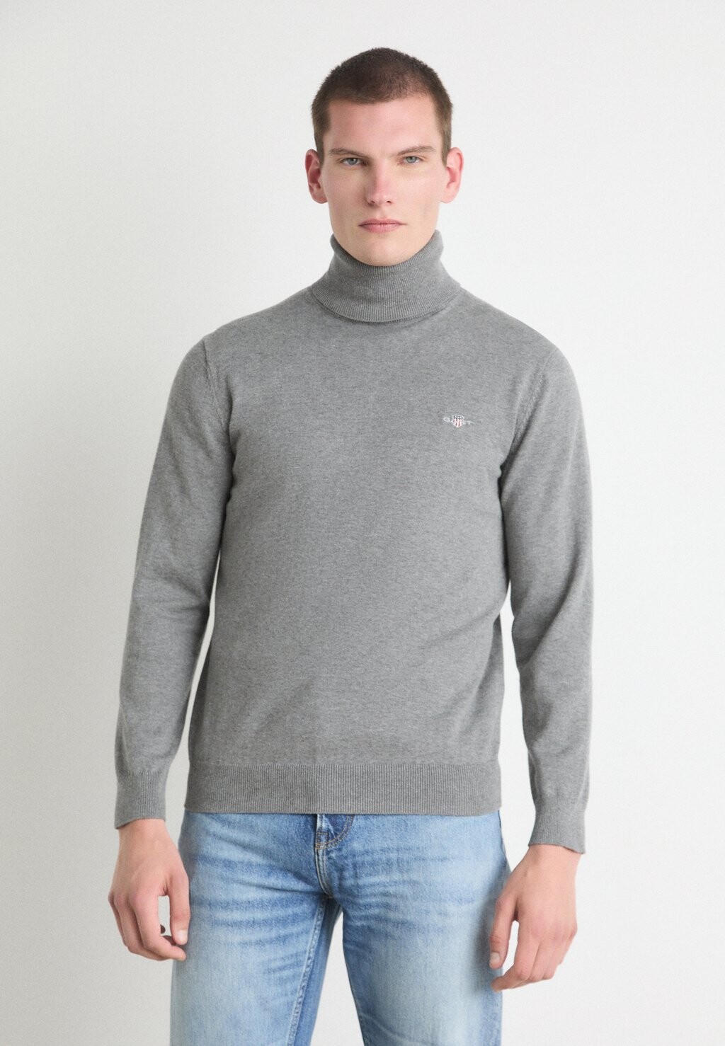 

Джемпер CLASSIC ROLLERNECK GANT, цвет Mottled Dark Grey