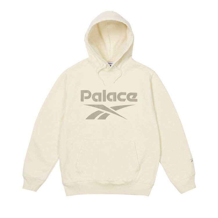 

Худи Palace x Reebok Hood Off-White, кремовый