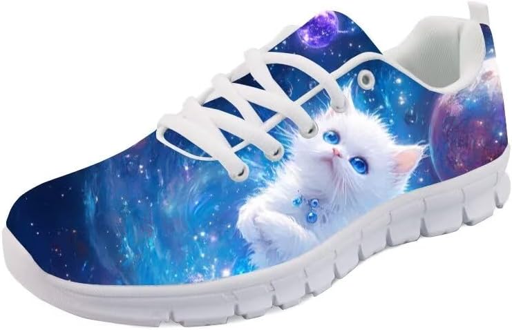 

Кроссовки Forchrinse с винтовым тай-дай принтом для мужчин и женщин, легкие модные кроссовки для бега и прогулок, синий