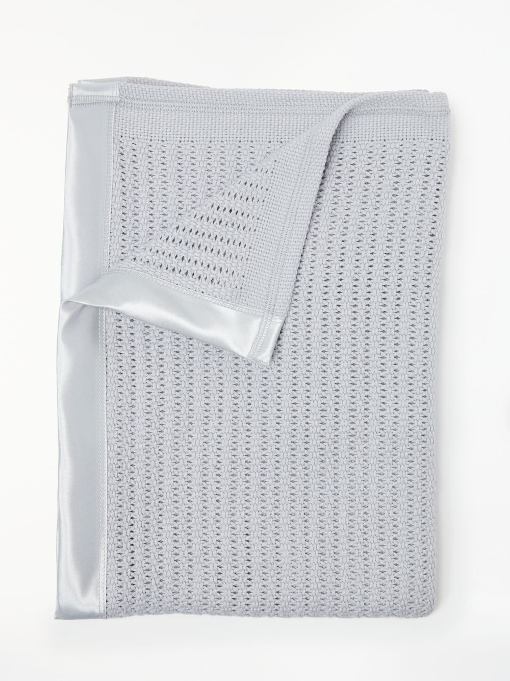 

Одеяло для коляски John Lewis Baby GOTS из органического хлопка, 90 x 70 см, серое