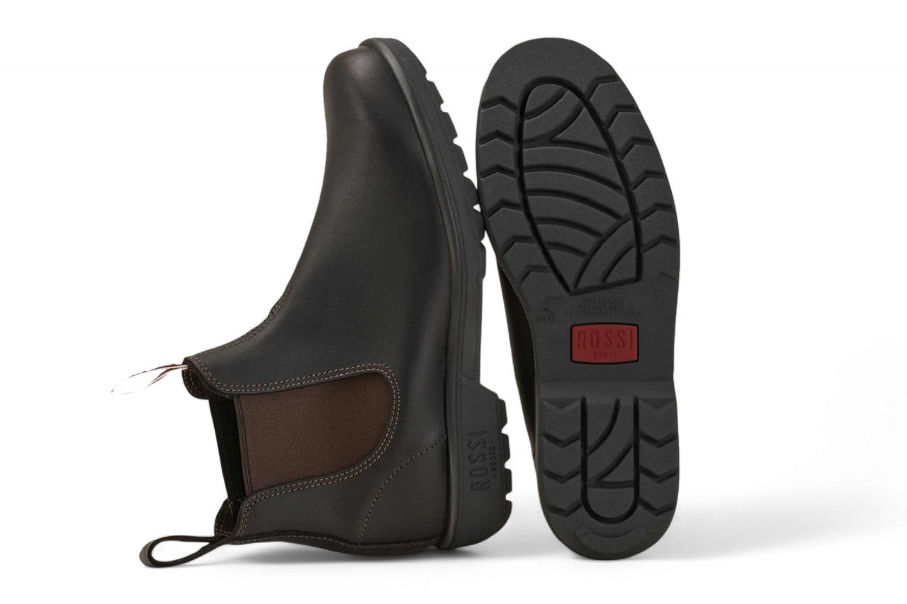 Коричневые кожаные ботинки челси Rossi 303 Endura Rossi Boots — фото 4