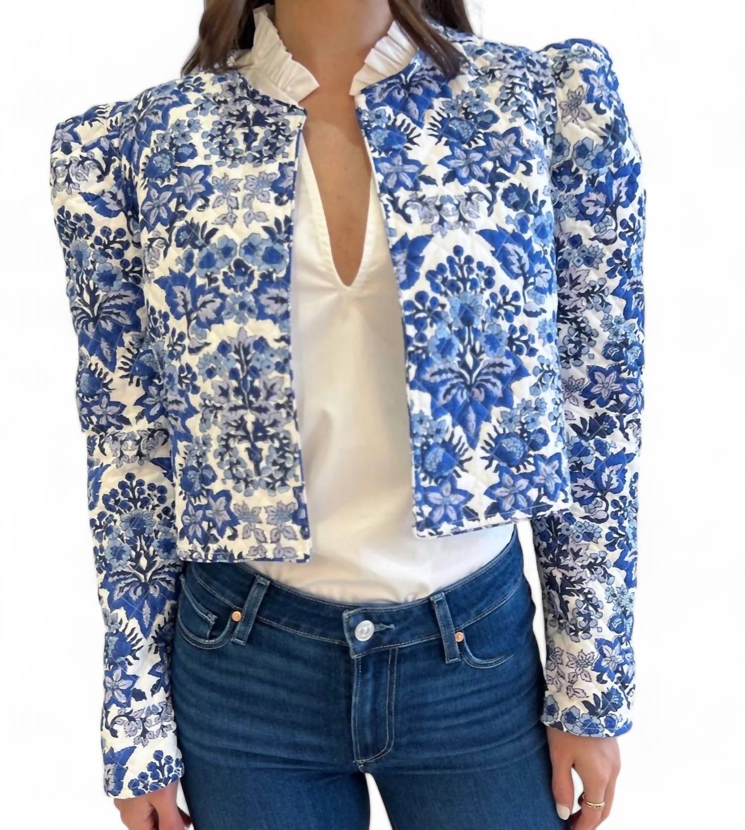 

Куртка Clare с королевским принтом Anna Cate, цвет royal print