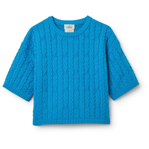 

Женский домашний вязаный джемпер из джерси - пуловер Passenger, Bluejay