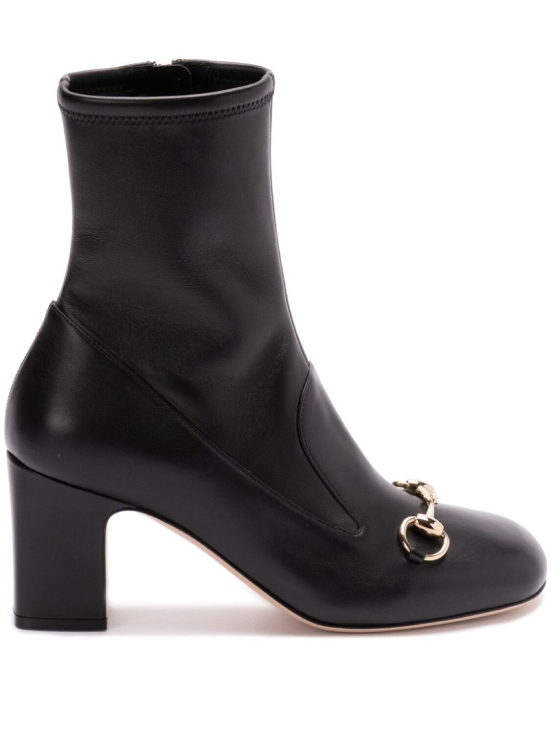 

80-миллиметровые сапоги Lady Horsebit Gucci, черный
