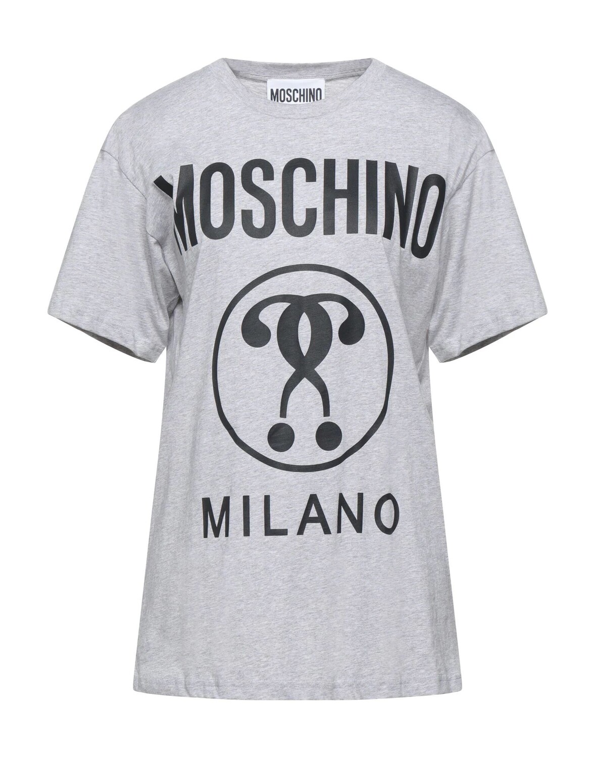 

Футболка Moschino, светло-серый