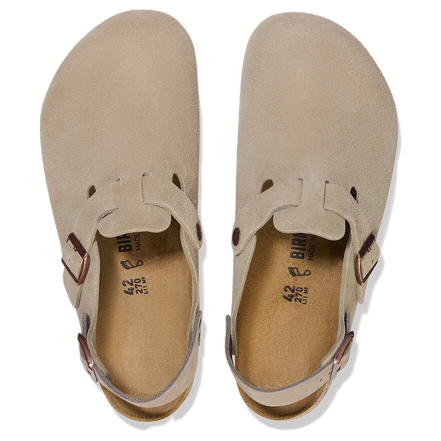 Замшевые шлепанцы Tokyo II Birkenstock, цвет Sand — фото 3