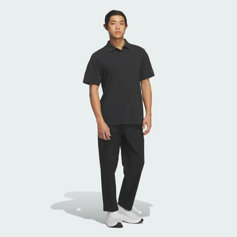 Футболка-поло Premium Regular Fit Adidas, black — фото 3