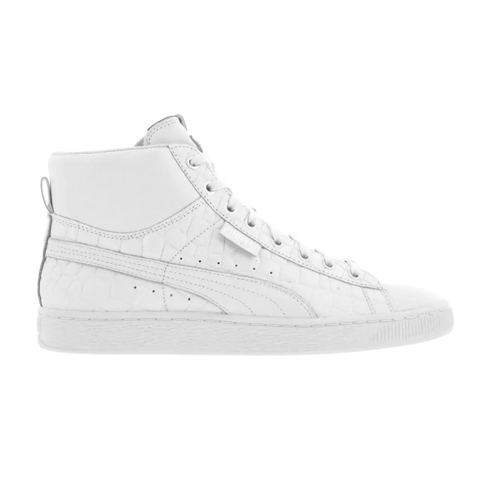 

Кроссовки Wmns Basket Mid Puma, белый