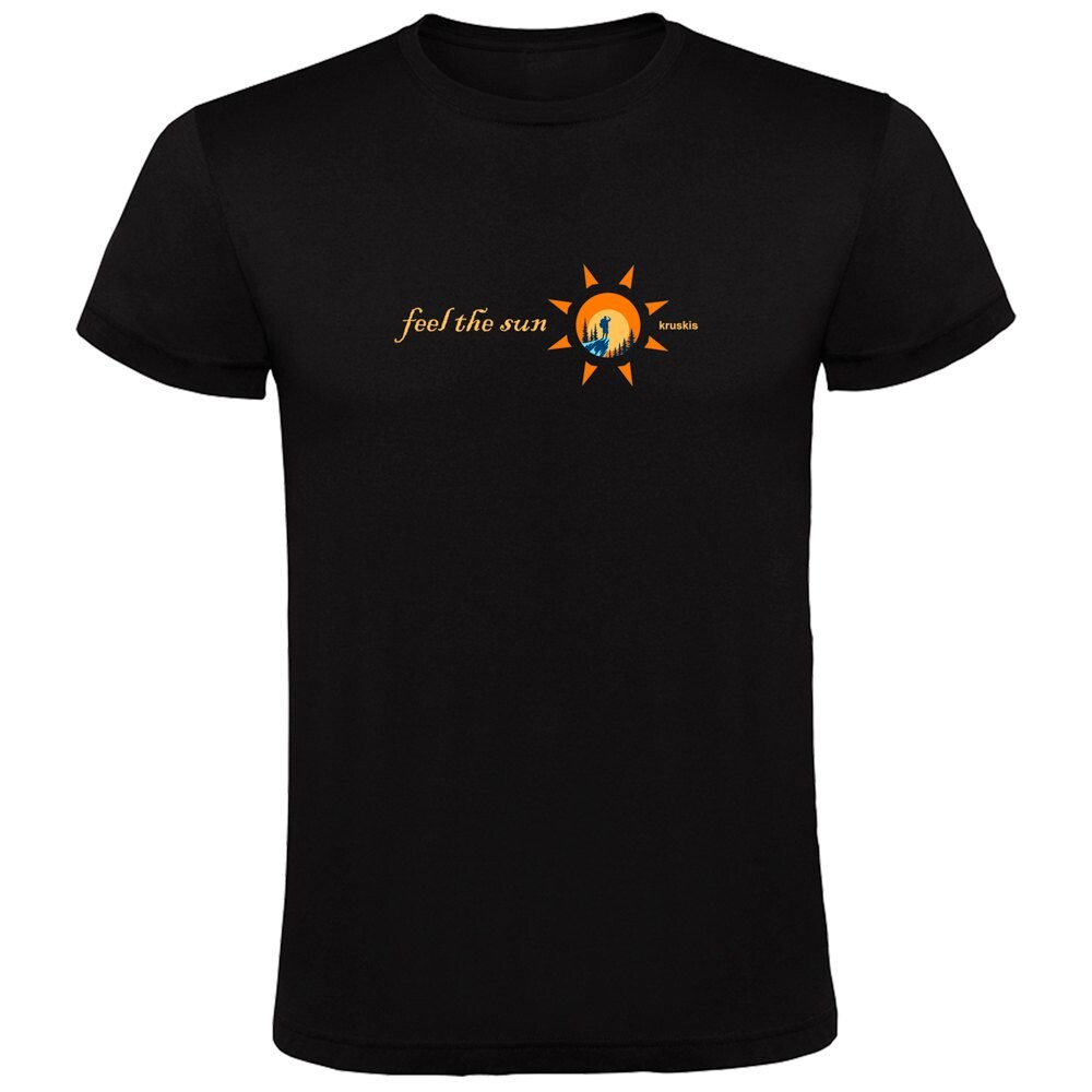 

Футболка с коротким рукавом Kruskis Feel The Sun, черный