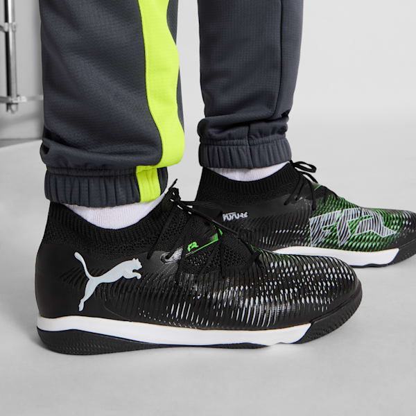 Бутсы для мини-футбола мужские Future 8 Match Puma, черный — фото 2