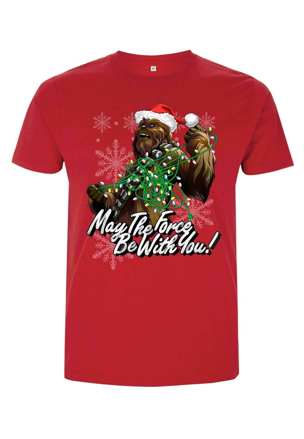 

Футболка с принтом STAR WARS: CLASSIC WOOKIEE FORCE UNISEX Star Wars, красный