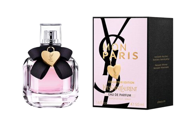SAINT LAURENT Mon Paris Collector's Edition духи цветочно-фруктовый парфюм EDP Mandala Red Berry 50ml — фото 2