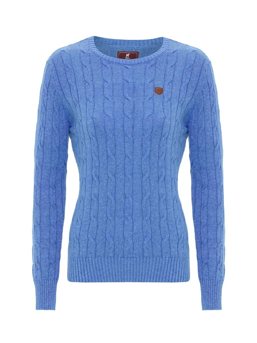 

Тонкий вязаный свитер Williot Sweater Fuerteventura, синий