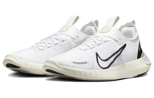 Кроссовки (WMNS) Nike Free RN NN Road Running Shoes 'White Coconut Milk Photon Dust Black', белый — фото 3