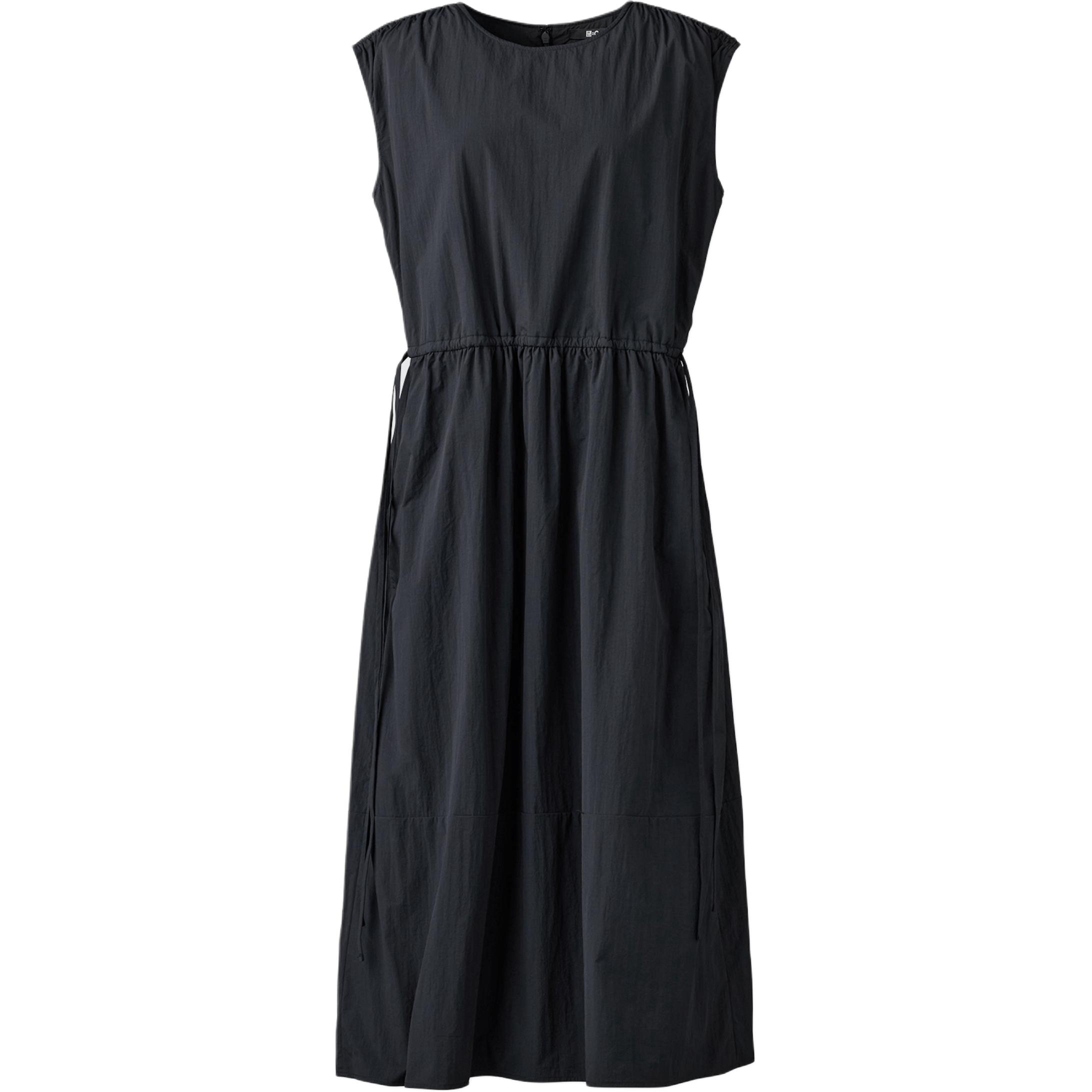 

UNIQLO Платье Clare Waight Keller C Collection SS25 без рукавов женское black