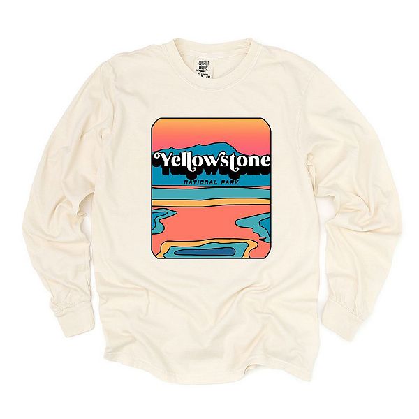 

Винтажная футболка Yellowstone с длинным рукавом, окрашенная в стиле garment dyed Simply Sage Market, Ivory, Зеленый, Винтажная футболка Yellowstone с длинным рукавом, окрашенная в стиле garment dyed Simply Sage Market, Ivory