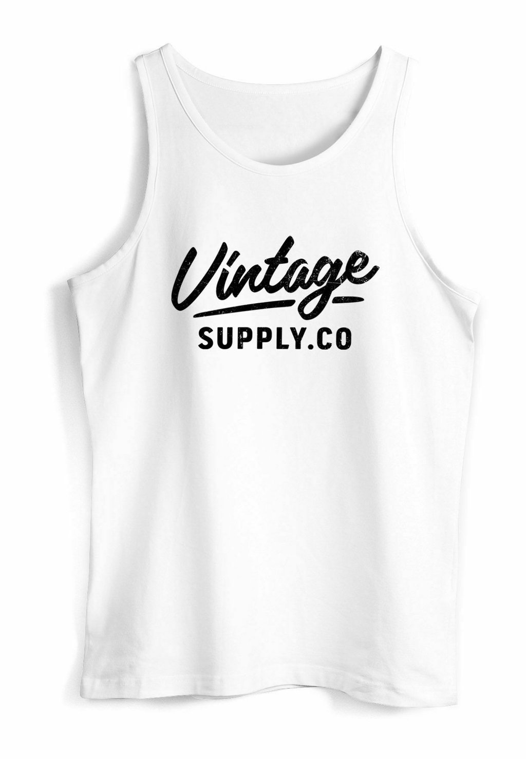 

Топ TANK- BEDRUCKT VINTAGE SCHRIFTZUG RETRO DESIGN AUFDRUC Neverless, кремовый