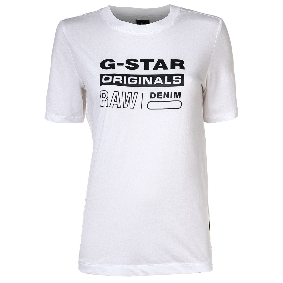 

Футболка стандартного кроя с лейблом g star raw originals G-Star, белый