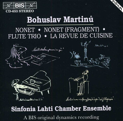 

CD диск Martinu / Sinfonia Lahti Chamber Ensemble: Nonet
