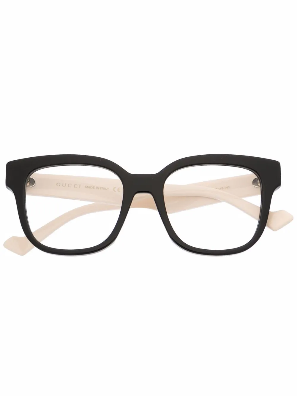 

Очки в квадратной оправе Gucci Eyewear, нейтральный