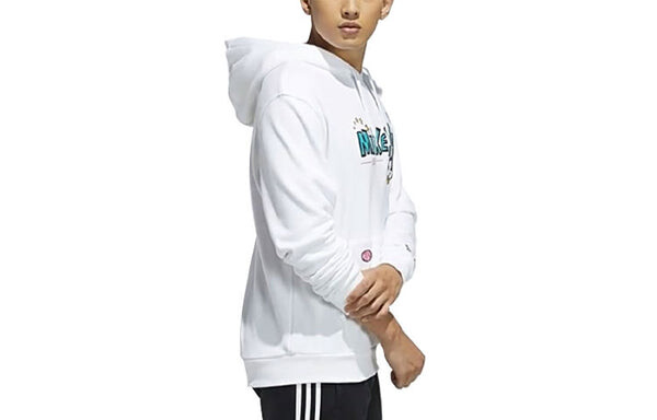 Толстовка originals fangtastic series mickey printing sports pullover white Adidas, белый — фото 3