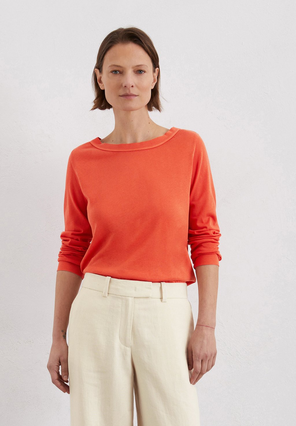 

Топ с длинными рукавами REGULAR AUS Marc O'Polo, красный