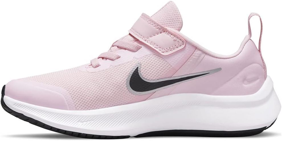 Кроссовки для гимнастики Nike Star Runner 3 (PSV), унисекс, детские, черный/розовый — фото 4