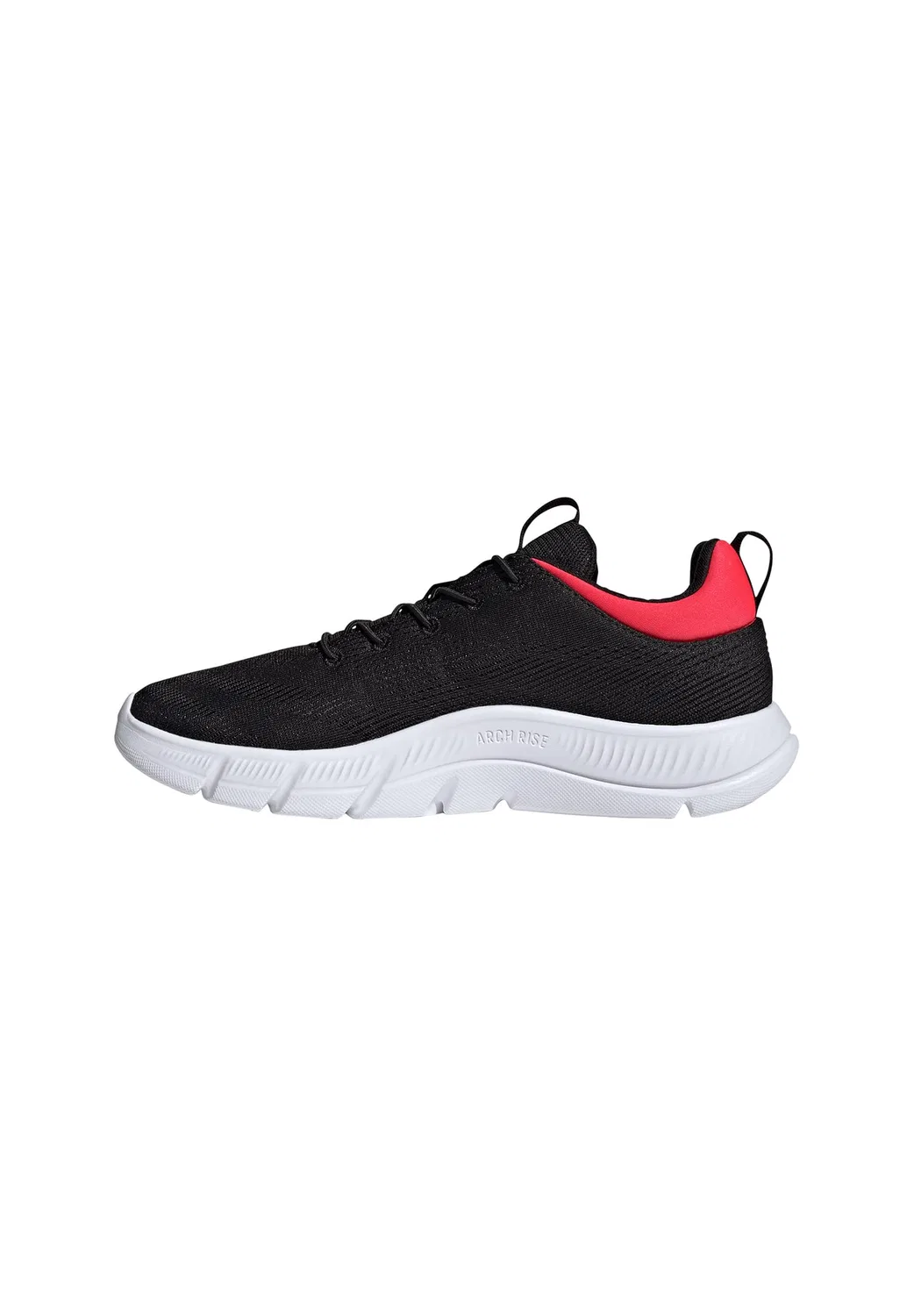Кроссовки низкие Cloudfoam Flex Elastic Laces, Adidas, черный — фото 3
