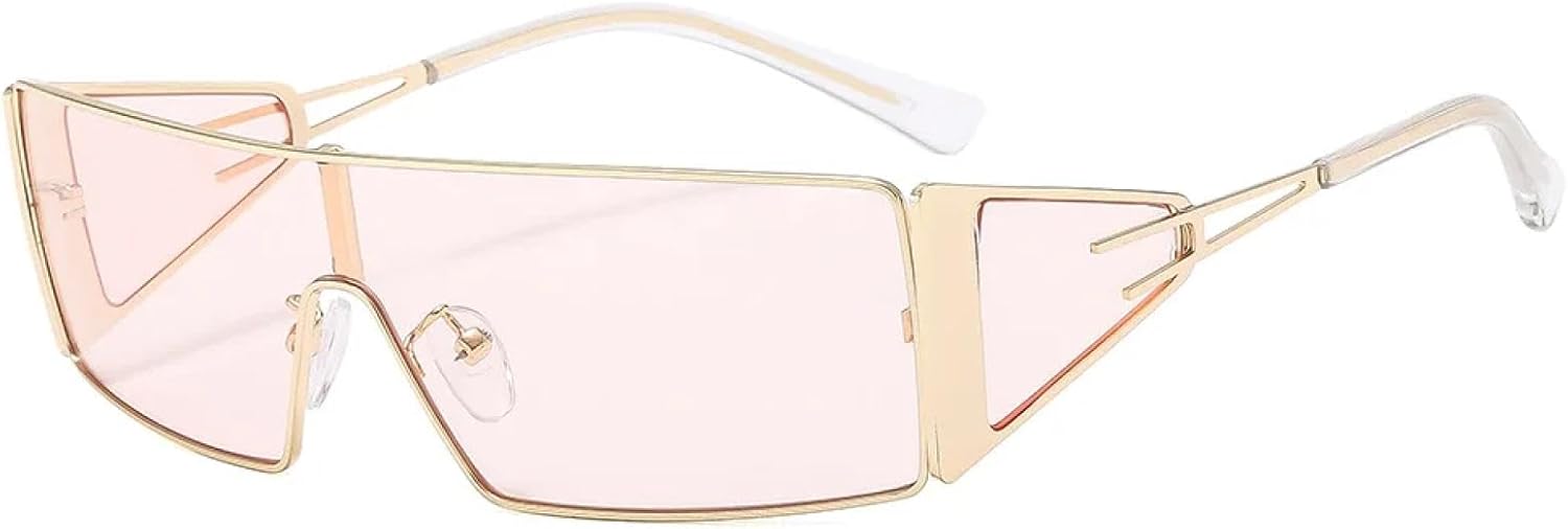 

Солнцезащитные очки Sense of Sunglasses 2024 с цельными линзами, защитой от УФ-излучения, для женщин, металлические, для верховой езды и спорта, артикул 301150 TOIPASTN, Goldchampagne