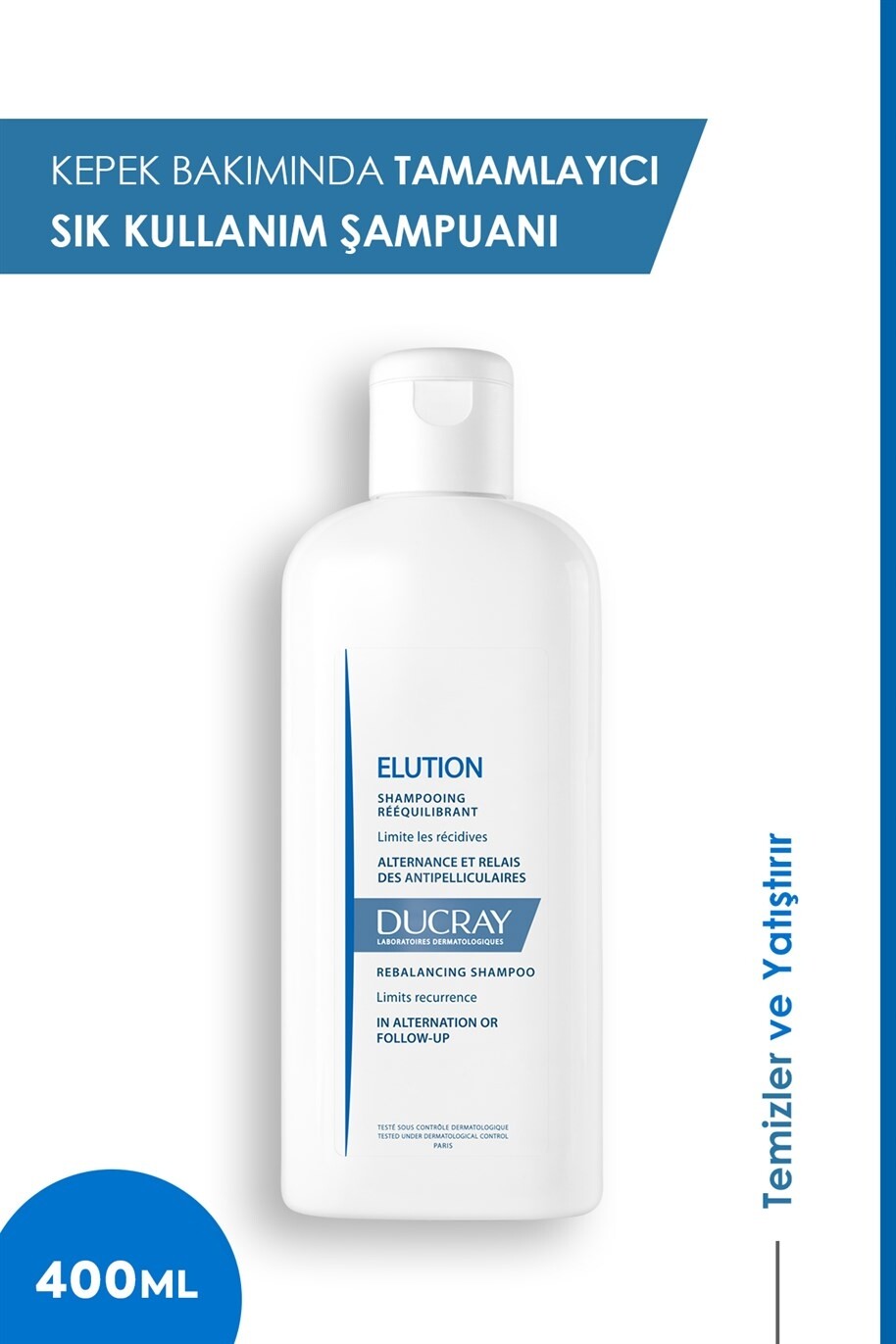 

Ducray Elution 400 мл Шампунь для чувствительной кожи головы