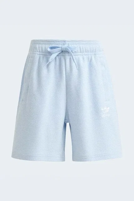 Комплект детский с футболкой и шортами Adidas Originals, синий — фото 4