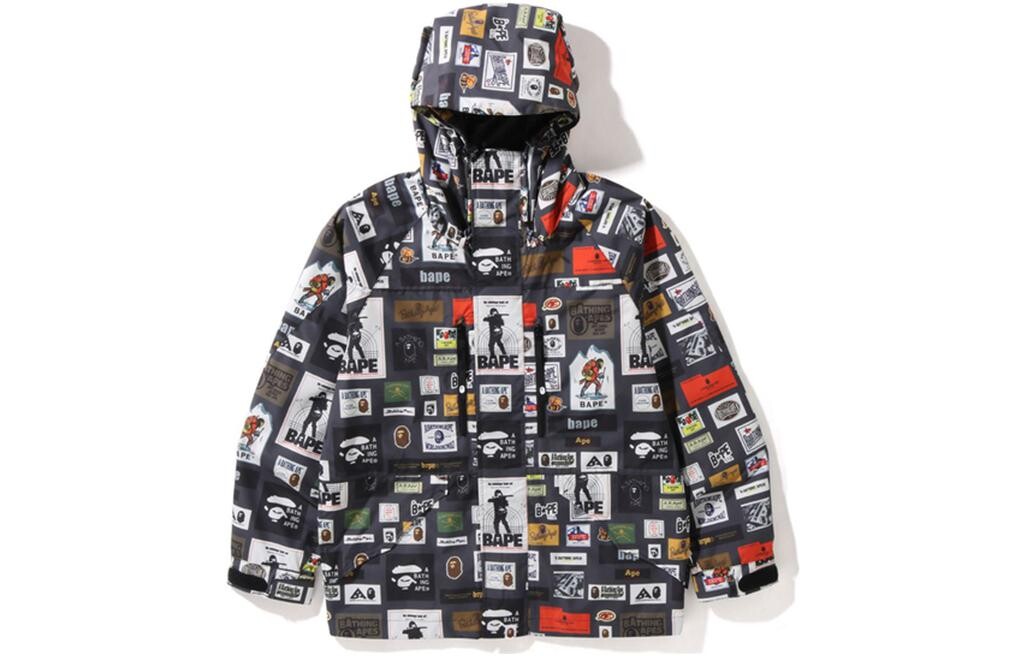 

Куртка мужская многоцветная A Bathing Ape, цвет Multicolor
