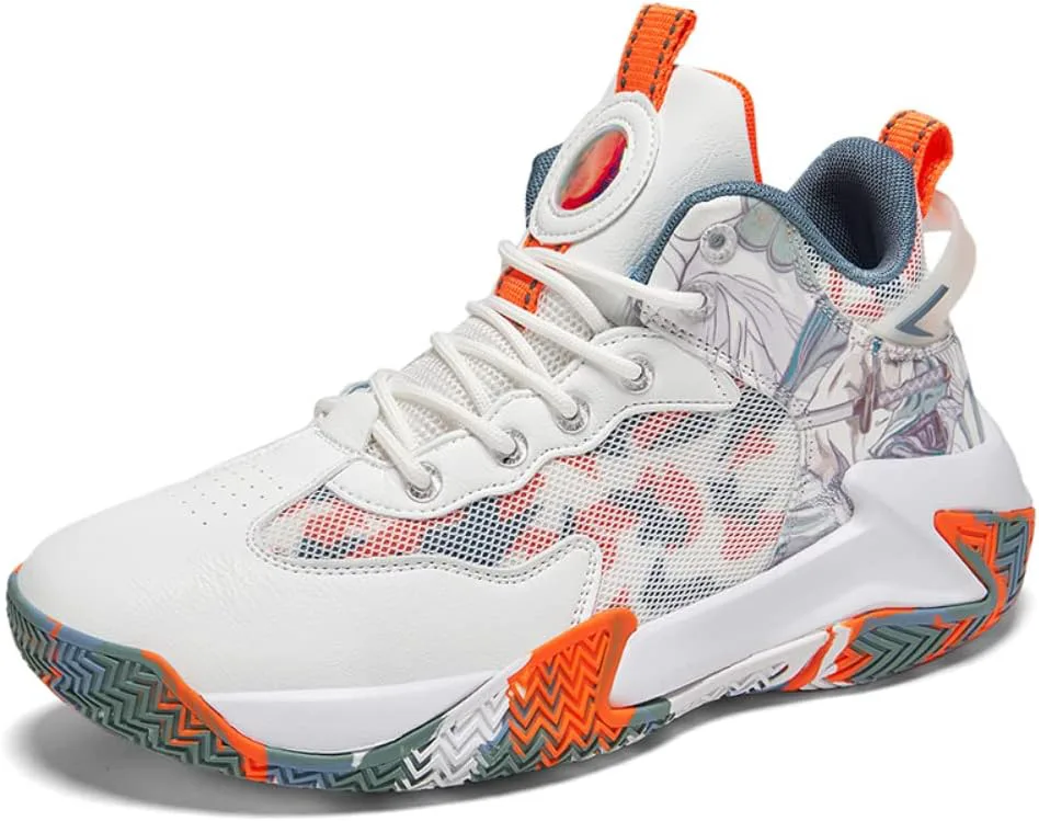 

Мужская обувь Diruite Спортивная обувь Беговая обувь Обувь для улицы Баскетбольные кроссовки Модные кроссовки Повседневные дышащие кроссовки, оранжевый