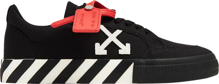 

Кроссовки Off-White Wmns Vulc Sneaker 'Black White' 2023, черный