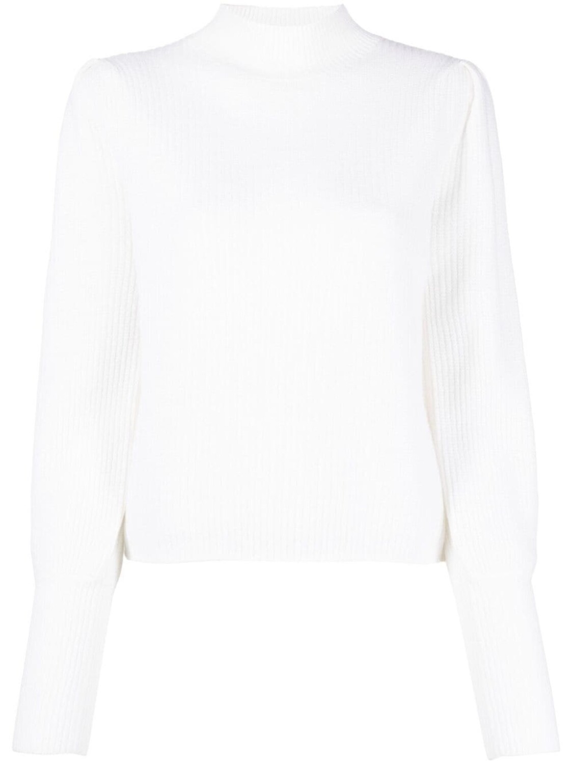 

Allude кашемировый джемпер с рукавами бишоп, белый