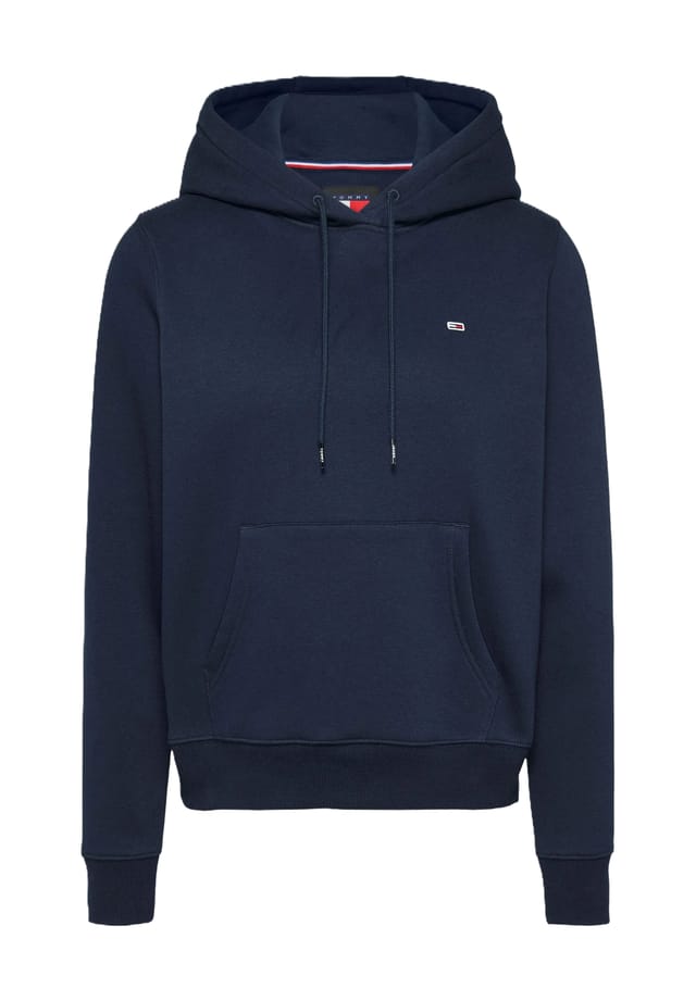 

Толстовка с капюшоном карман-кенгуру на завязках Tommy Jeans, цвет 0 c1g dark night