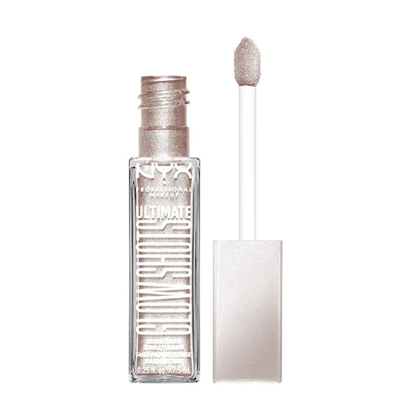 Атласные жидкие тени для век Ultimate Glow Shots Nyx Professional Make Up, цвет come thru cocon — фото 2