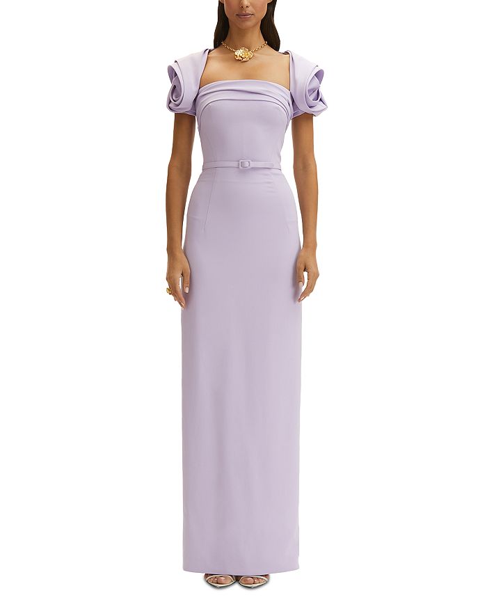 

Платье-колонна Oscar de la Renta, фиолетовый