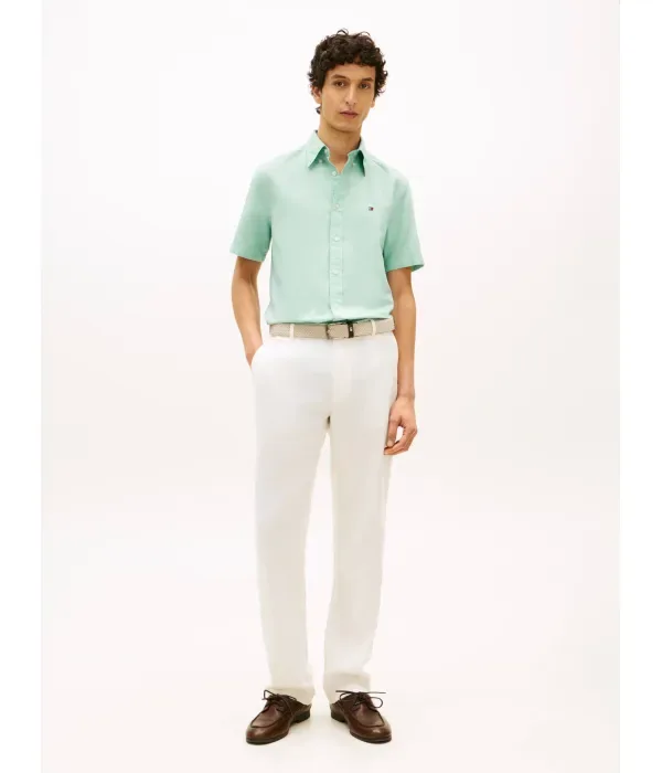 Рубашка regular fit Tommy Hilfiger, мятный — фото 2