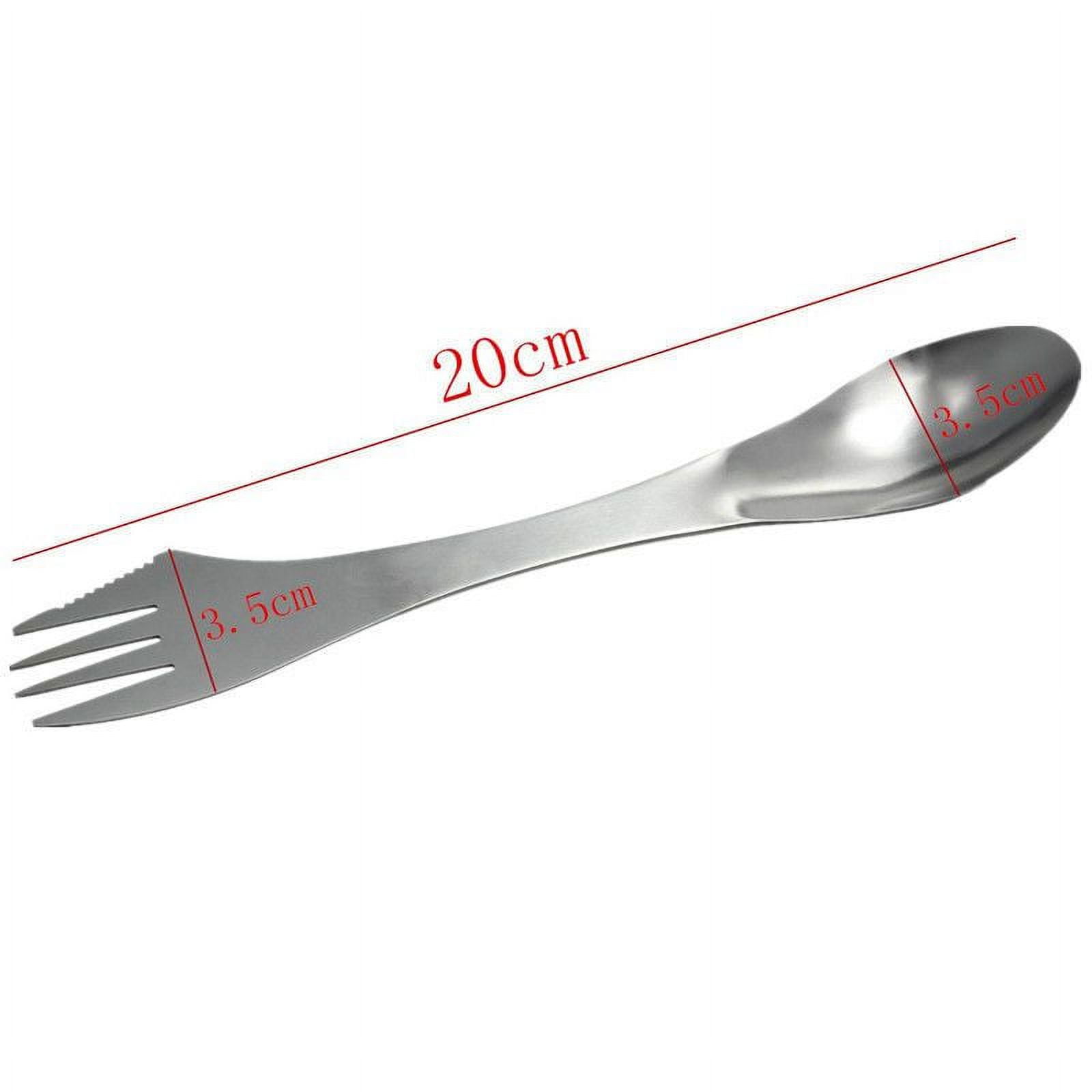 

Набор кухонных принадлежностей для кемпинга Spork Esho, серебряный