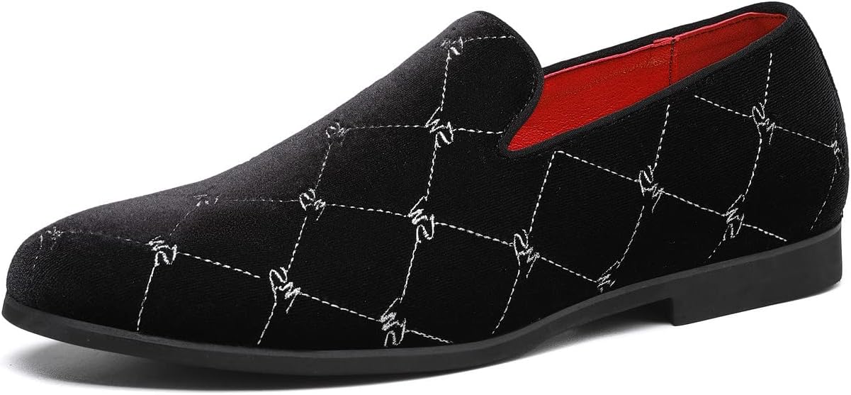 

Мужские бархатные лоферы Santimon, черный