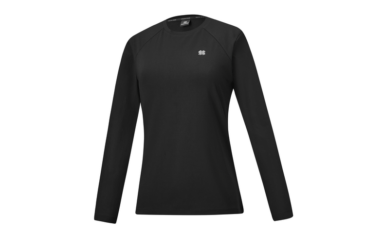 

Футболка с длинным рукавом спортивной серии для женщин KOLON SPORT, светло-голубой