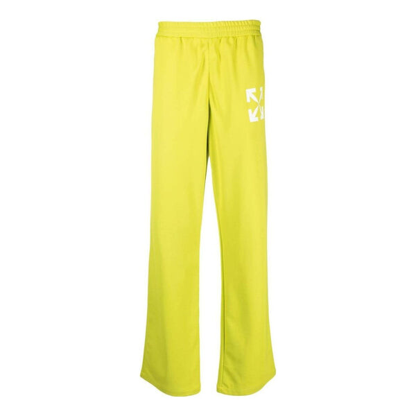 

Брюки ss23 arrows-motif track pants Off-White, зеленый