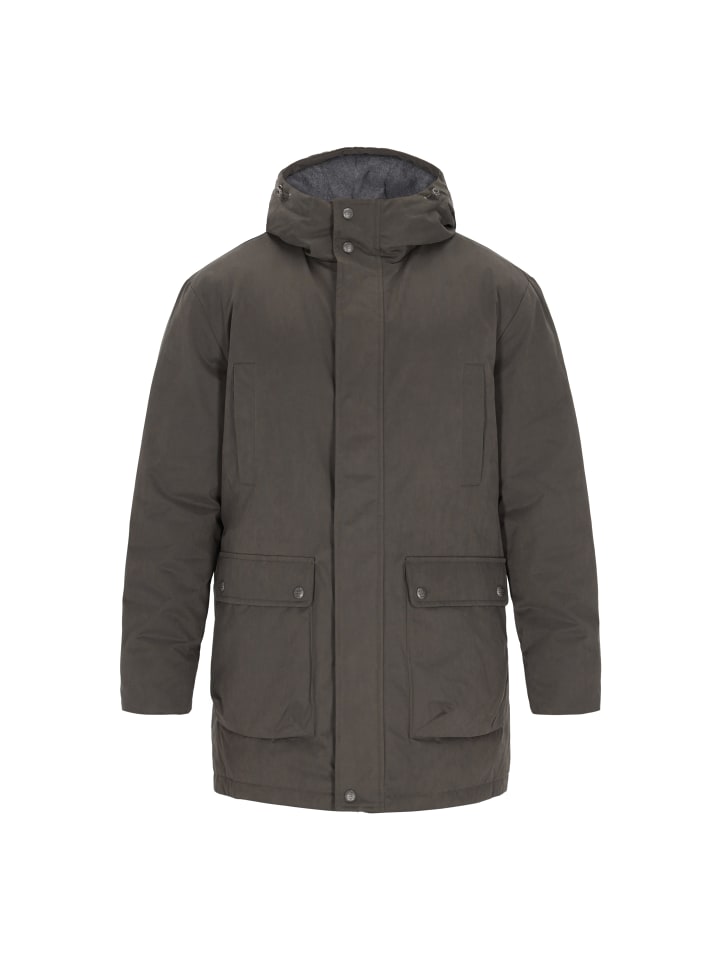 

DreiMaster Мужская куртка оливкового цвета